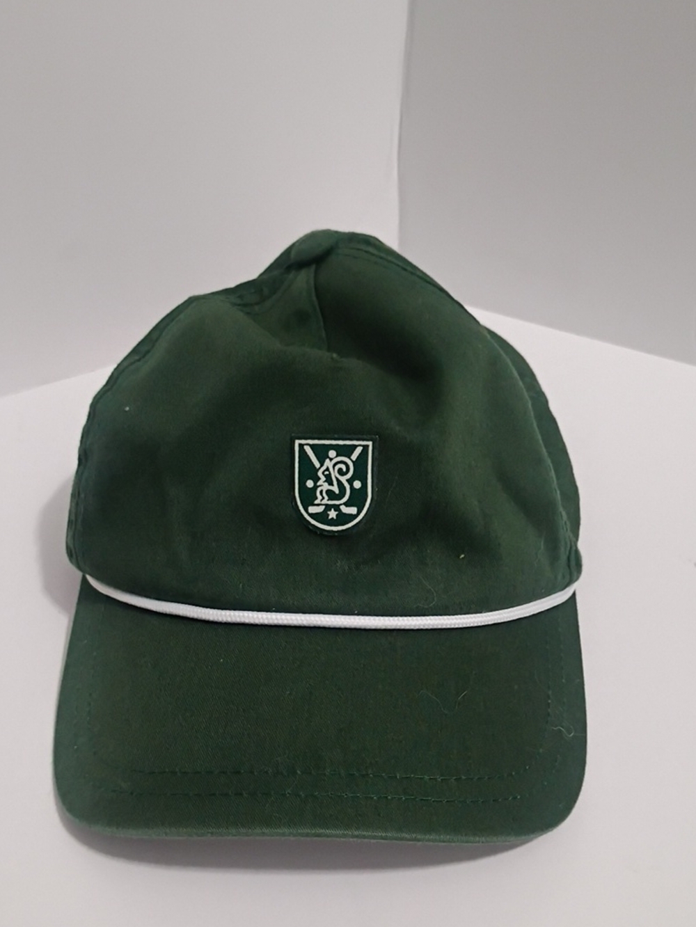 Brook Hollow Golf Club Dark Green Baseball Cap with Gray Visor